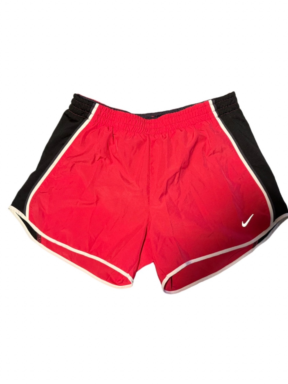 NIKE Running Shorts Pink Black Womens Size Small
